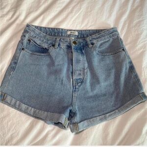 Forever 21 Rolled Denim Shorts